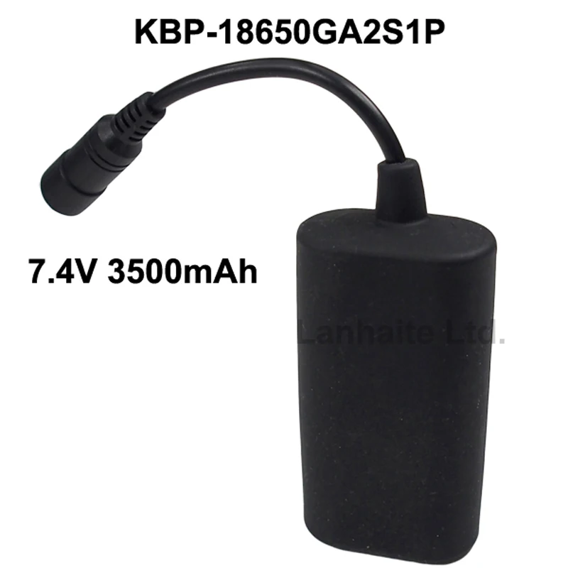 Высококачественный KBP-18650GA2S1P 7,4 V 3500 mAh 2 x NCR18650GA Перезаряжаемый 18650 литий-ионный аккумулятор