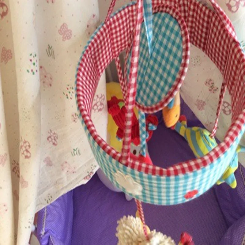 Музыкальная шкатулка с держателем кронштейна детская кровать подвесная погремушка игрушки новорожденный подарок обучение и образование