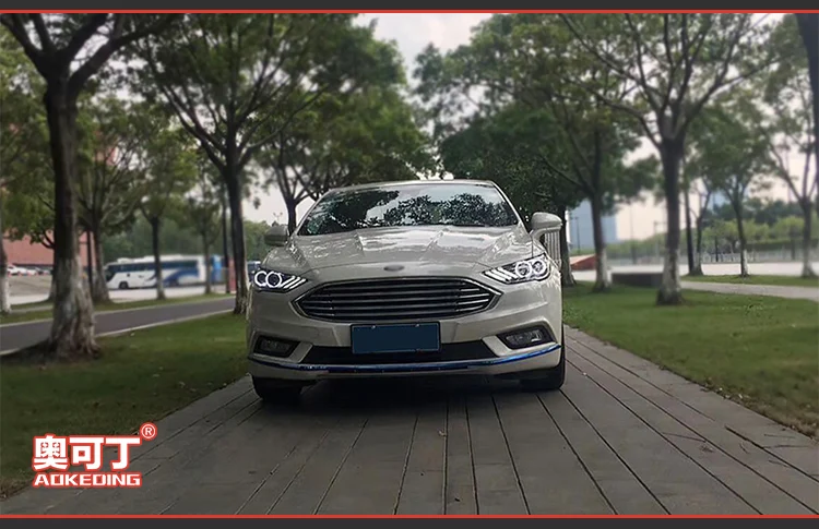 AKD Авто Стайлинг фара для Ford Mondeo Mustand Тип фары светодиодные ходовые огни биксеноновые фары Противотуманные фары ангельские глаза