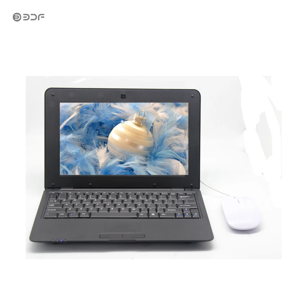 BDF 10.1 Inch Notebook Android Quad Core Laptop HDMI Laptop Android 5.1 ACT 7029 Quad Core 1.5GHZ WiFi Bluetooth Mini Netbook Pc