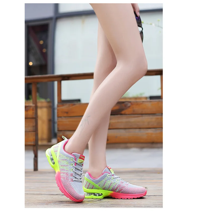 Akexiya/женские дышащие кроссовки с воздушной амортизацией; женская обувь для бега; дышащая Спортивная обувь; женская обувь для бега и ходьбы