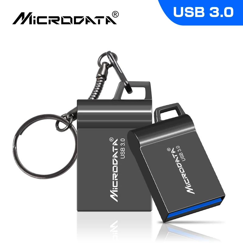 Высокоскоростной Металлический мини флеш накопитель USB 3 0 16 ГБ 32 64 128