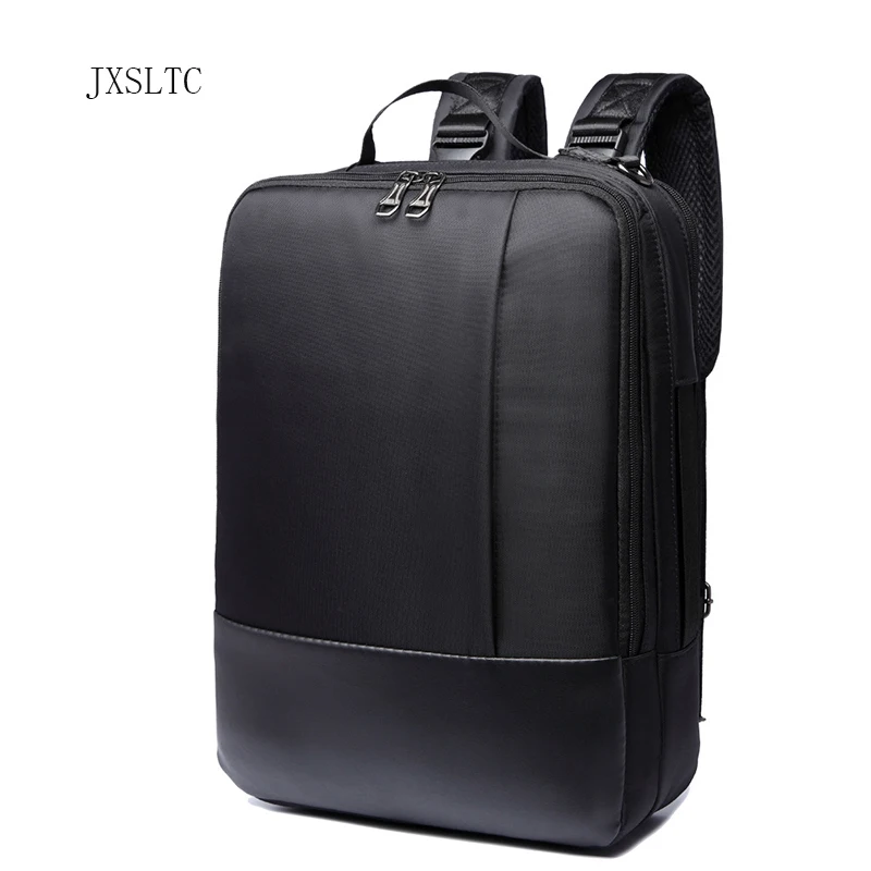 

JXSLTC 2018 Brand 16 Inch Business Laptop Bag Backpack Men Large Capacity Nylon Compact Men's Backpacks Unisex Women Bagpack