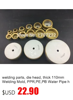Бесплатная доставка Контроль температуры пластиковые сварщик, ПВХ сварочный аппарат AC 220 В 1500 Вт, 75-110 мм сварки пластиковые трубы