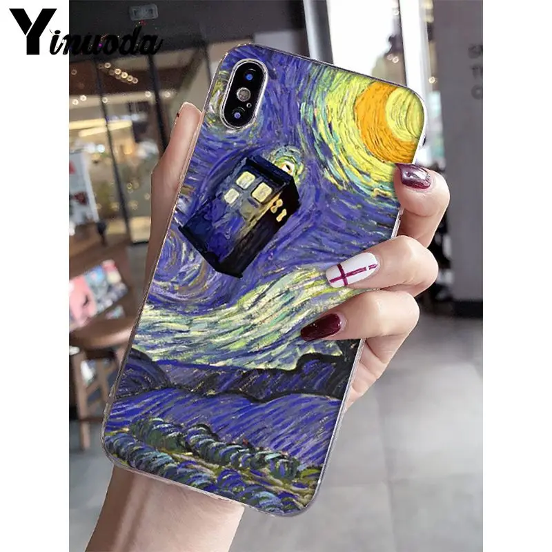 Yinuoda Ван Гог Картина маслом Мон картина маслом мягкий чехол для телефона iPhone X XS MAX 6 6s 7 7plus 8 8Plus 5 5S SE XR 10 - Цвет: A9