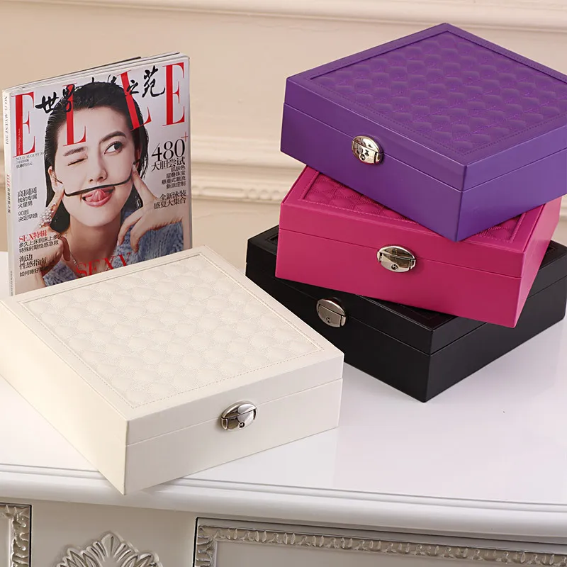 10 шт./партия, косметическая коробка, индивидуальная Высококачественная прочная деревянная простая креативная коробка для косметики, шкатулка для ювелирных изделий