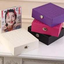 10 шт./партия, косметическая коробка, индивидуальная Высококачественная прочная деревянная простая креативная коробка для косметики, шкатулка для ювелирных изделий