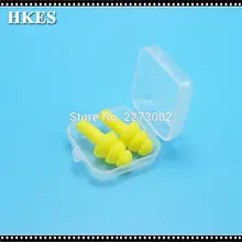 10pairs/lot Soft Foam Ear Plugs Sound insulation ear protection Earplugs anti-noise sleeping plugs for travel foam soft noise