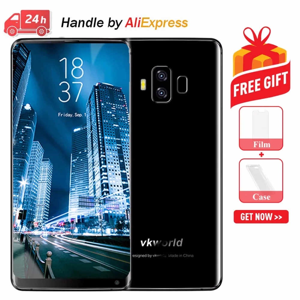 Оригинальный vkworld S8 4 г Мобильные телефоны android 7.0 ГБ + 64 восьмиядерный смартфон Dual