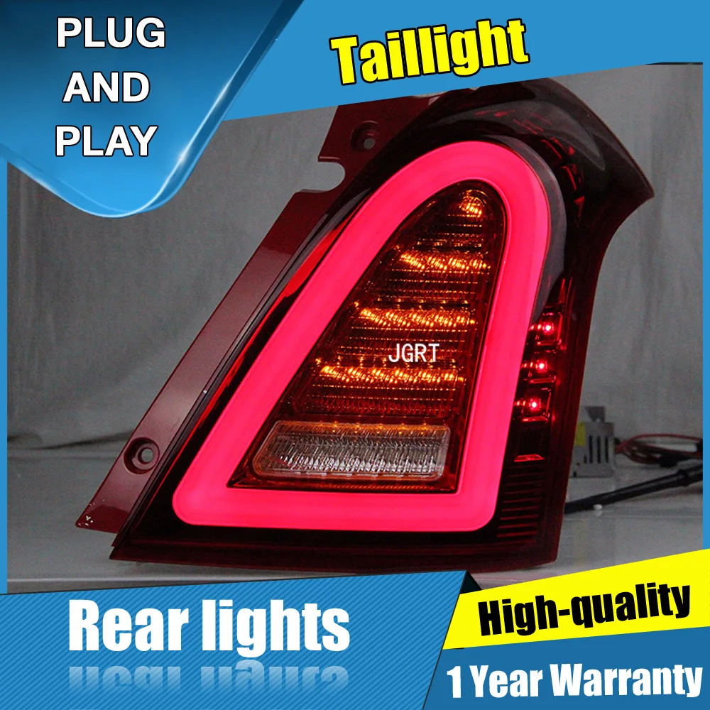 

2PCS Car Styling for Suzuki Swift Taillights 2005-2014 for Swift LED Tail Lamp+Turn Signal+Brake+Reverse LED light