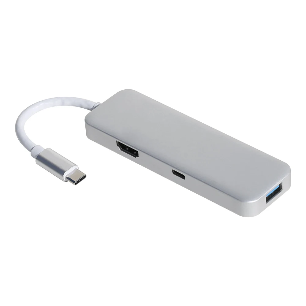 

Acasis 100% USB Type-C Hub To HDMI Adapter Dock Dongle USB C Hub 3.0 Adapter Thunderbolt 3 For Mac