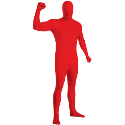 red Классические облегающие костюмы на Хэллоуин для детей и взрослых ниндзя невидимые люди карнавальный макияж Косплей персонажи маскарадный костюм - Цвет: red