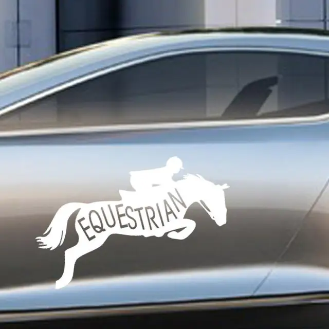 Us 1 79 Stickers Car The Equestrian Sticker Custom Truck Window Drift Vinyl Decal Funny Dropshipping Sept22 In From Us 1 79 Stickers Car The Equestrian Sticker Custom Truck Window Drift Vinyl Decal Funny Dropshipping Sept22 In From