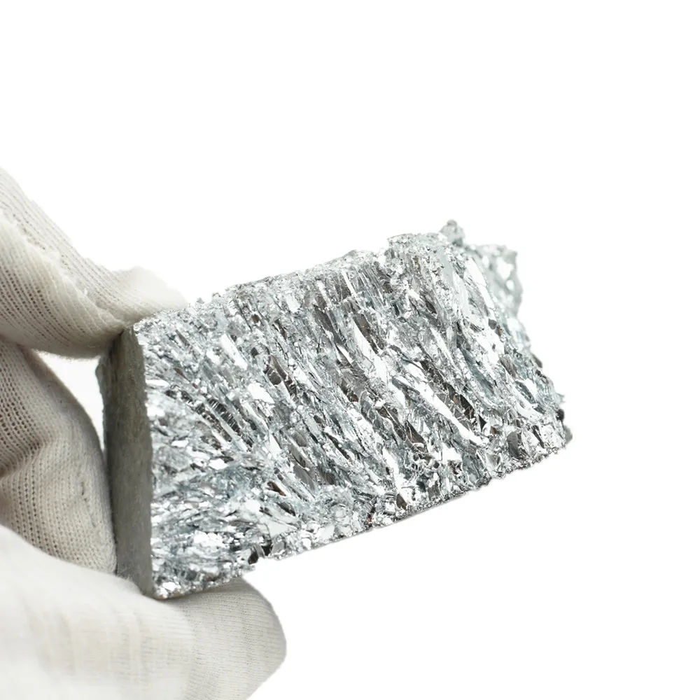 

1 KG Zinc 4N Zn Ingot and Grain High Purity 99.99% for Research and Development Element Metal Simple Substance CAS#: 7440-31-5