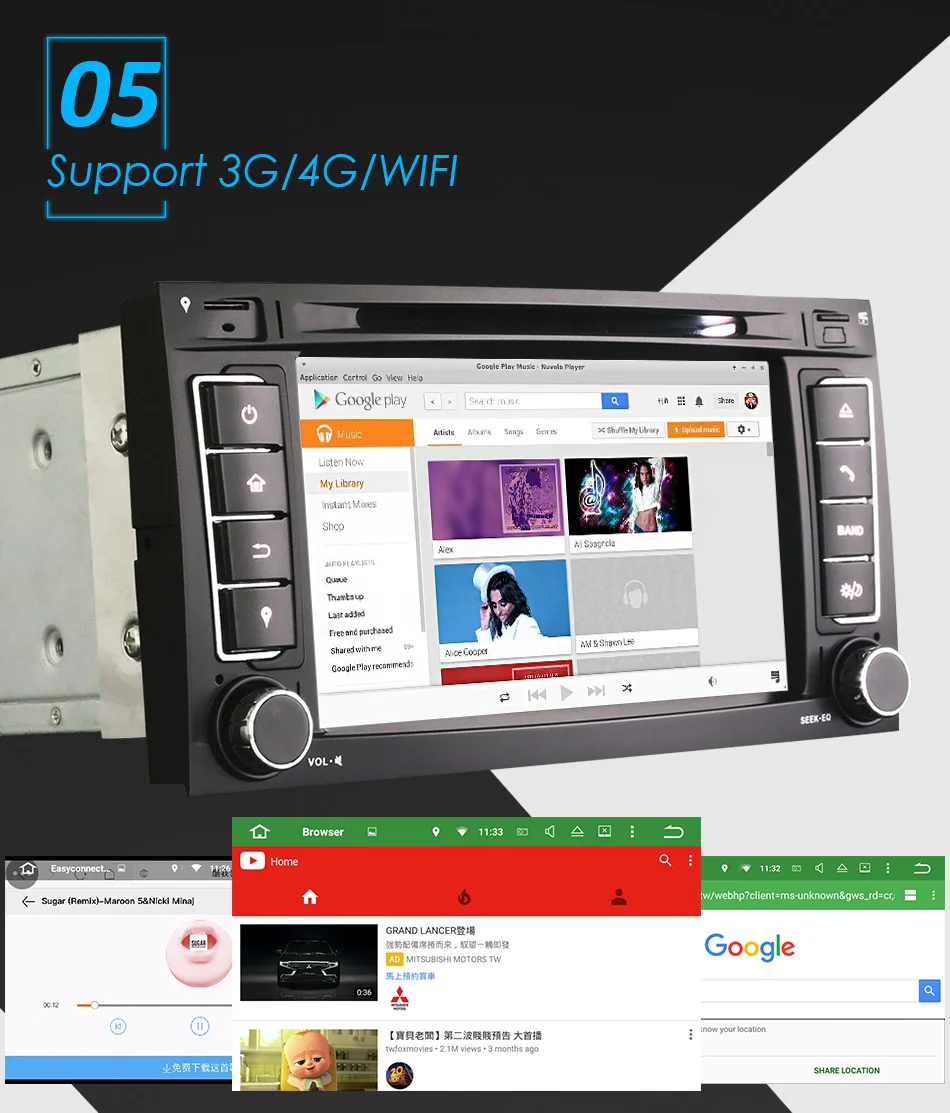 Clearance Eunavi 2 Din Android 9 Car DVD Player GPS Navi For VW/Volkswagen/Touareg/Transporter T5 With Canbus Wifi Stereo Radio FM DSP RDS 12