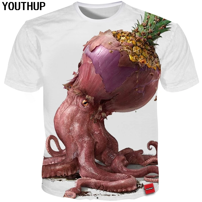 Новинка 2020 футболки YOUTHUP в стиле Харадзюку Мужская креативная забавная футболка
