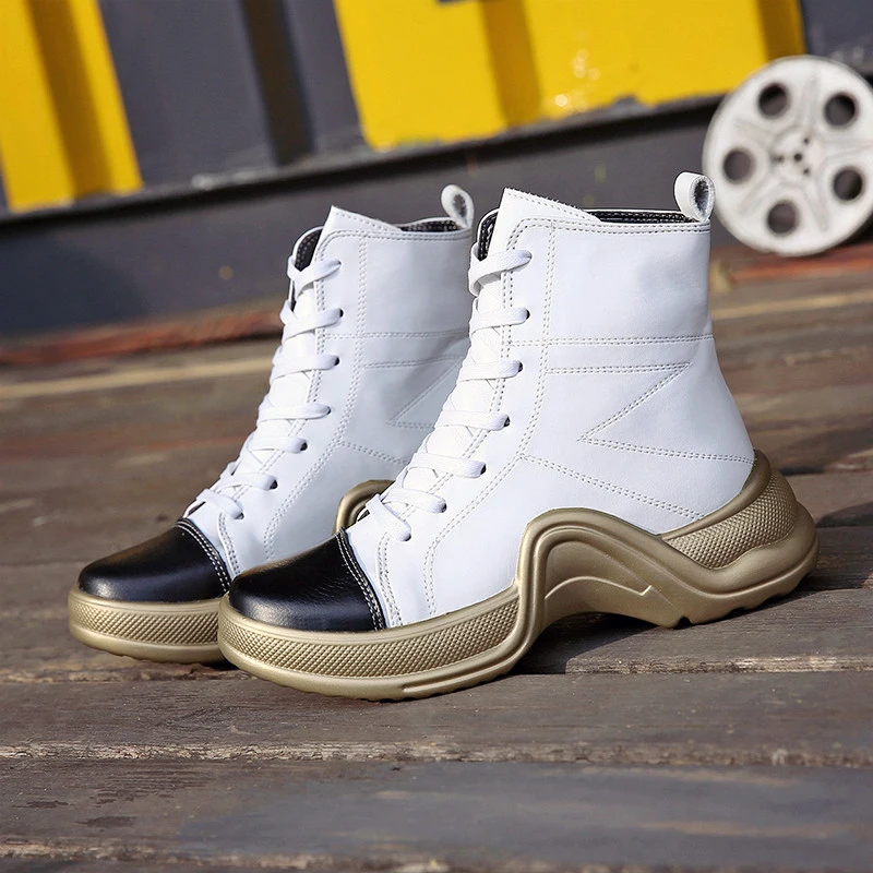 

YRRFUOT Women Vulcanize Shoes Brand Outdoor Keep Warm Casual Shoes Winter Thick Bottom High Top Woman Fashion Sneakers Zapatos