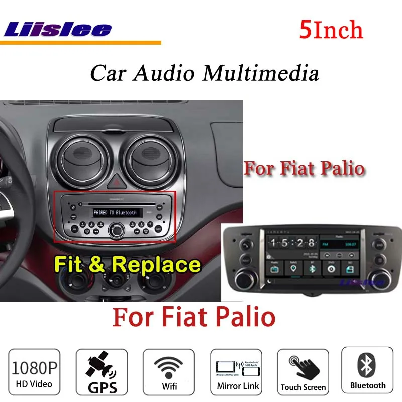Cheap Liislee For Fiat Palio Stereo Radio Audio Radio CD DVD Player BT Wifi GPS MAP NAV Navigation 1080P System Original NAVI Design 4