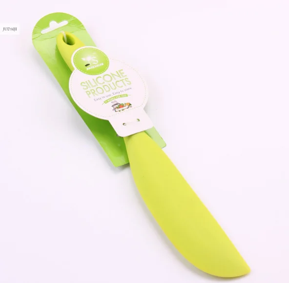 Color Food Grade Silicone Butter Knifes Cake Decoration Cream Knife