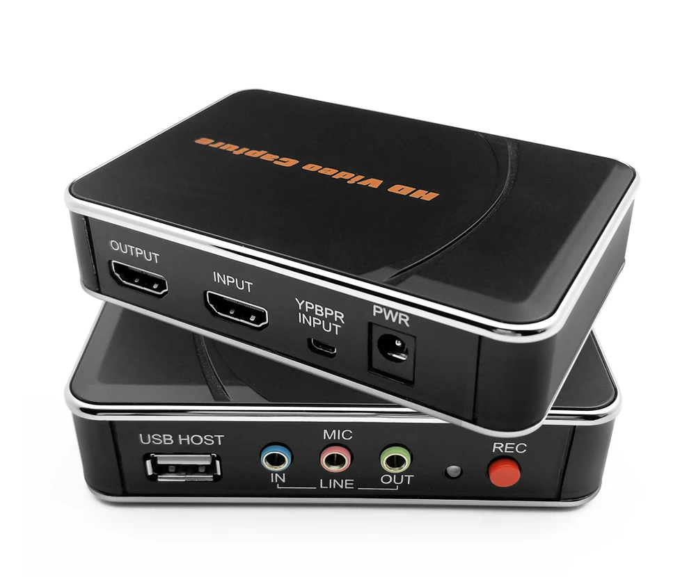 Ezcap HD Карта видеозахвата для игр 1080P HDMI YPBPR записывающее устройство XBOX One/360 PS3 /PS4