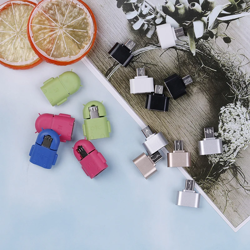 

5pcs Micro USB OTG To USB Type C Otg Adapter Connector Converter For Samsung Huawei ZTE Xiaomi Lenovo Lg Android Type-c