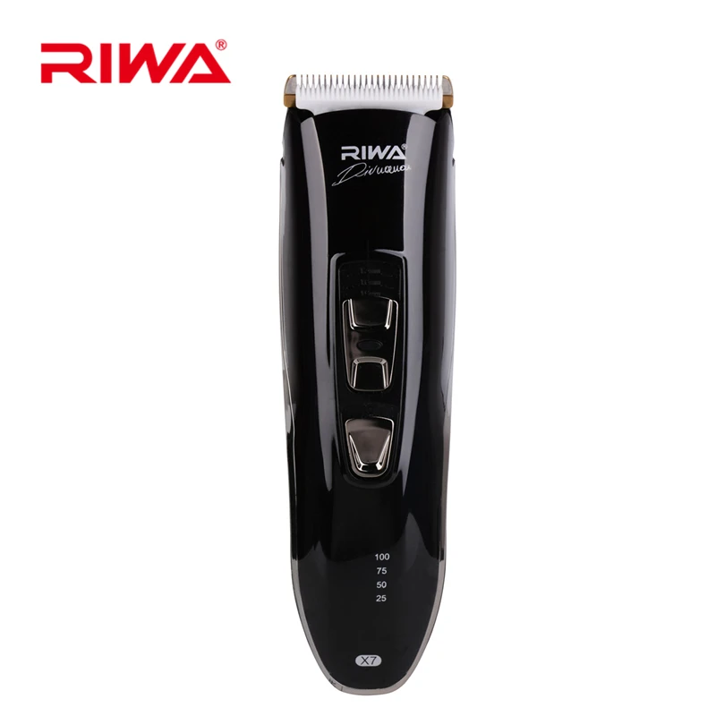 Riwa Быстрая зарядка тихий перезаряжаемый Электрический Машинка для стрижки волос Моющийся Интеллектуальный станок для бритья бороды Триммер парикмахерский беспроводной