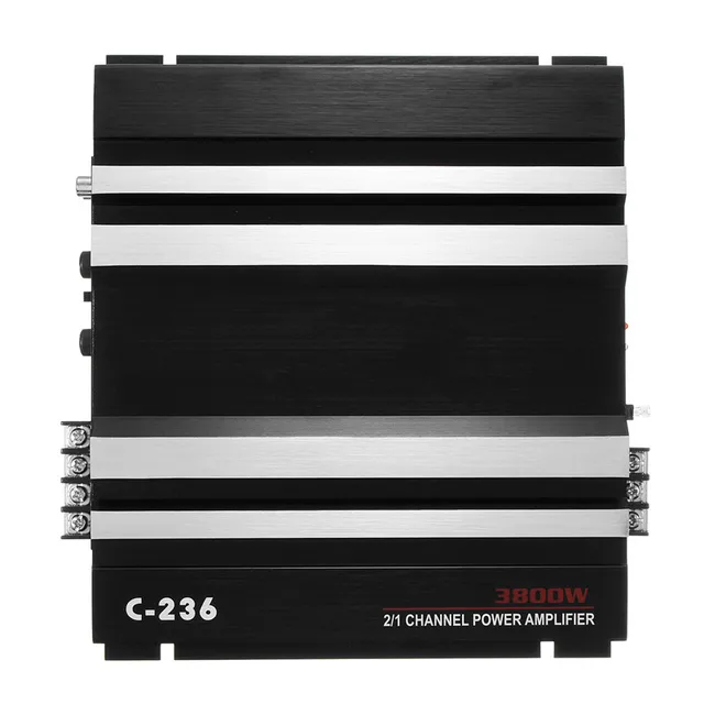 Best Offers KROAK 3800 Watt 2 Channel 12V Car Audio Power Amplifier Amp Aluminum Alloy Subwoofer Amplifier Car Subwoofer Auto Amplifier Best Offers KROAK 3800 Watt 2 Channel 12V Car Audio Power Amplifier Amp Aluminum Alloy Subwoofer Amplifier Car Subwoofer Auto Amplifier