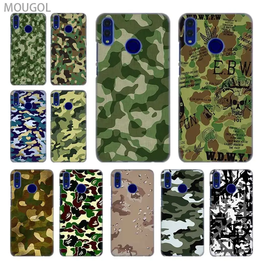 

SHELI phone shell case cover for Huawei Honor 4C 5X 6 6X 6C 7 7X 7C 7a Pro 8 8X 9 10i Lite 8a Camouflage Pattern Camo military