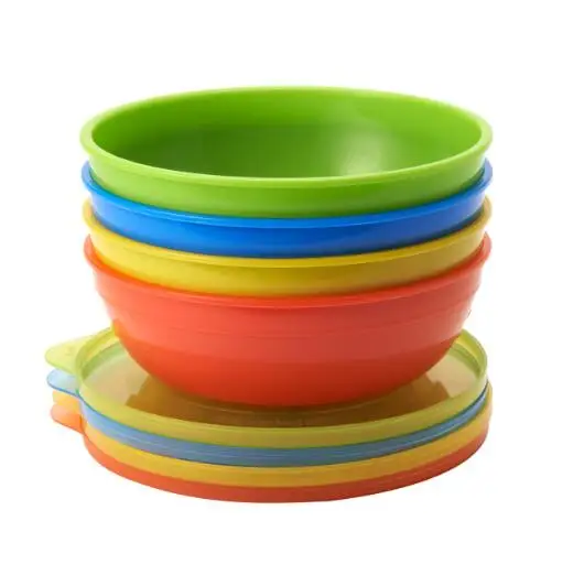 Munchkin 4Pcs Bowls 2Pcs Spoons With Lids Spill-proof Convenient Carry Leak-proof Drop-proof Ideal For Babies Eat Solid Food Munchkin 4Pcs Bowls 2Pcs Spoons With Lids Spill-proof Convenient Carry Leak-proof Drop-proof Ideal For Babies Eat Solid Food