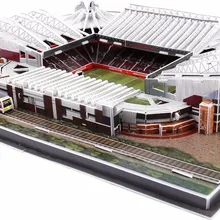 [Забавные] 186 шт./компл. The Red Devils Old Trafford клуб RU конкурс Футбол игры стадионов модель здания игрушка в подарок оригинальная коробка