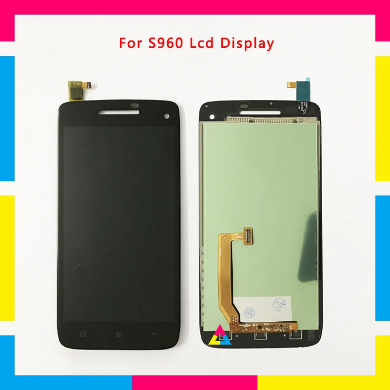 

5Pcs/lot Replacement LCD Display Screen With Touch Screen Digitizer Assembly For Lenovo Vibe X S960 S960t