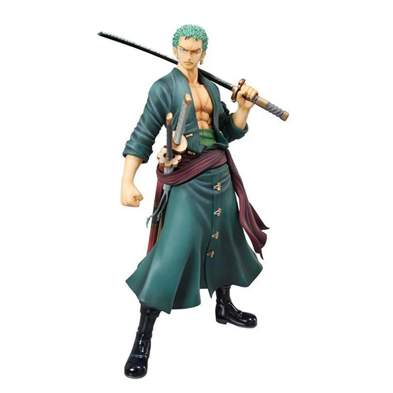 

20cm One Piece Roronoa Zoro Cartoon Anime Action Figure PVC Model Toy Doll Gift Collection Heros Figurine Decor RT214
