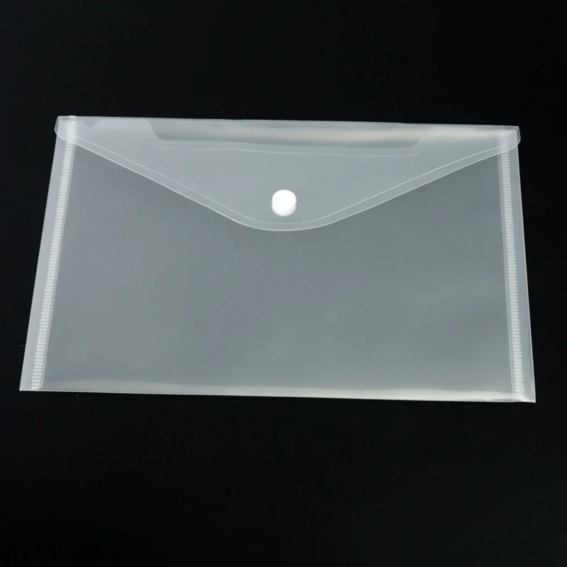 Buy 100PCS/LOT A4 paper transparent plastic folder