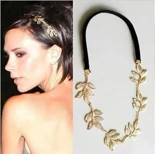 

Women's Korean Style Elegant Olive Leaf Design Headband Hairpin Hair Accessories Headwear xth034