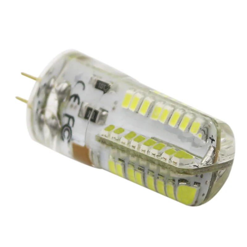 10x5 Вт G4 64 3014 SMD хрустальный шарик Энергосберегающая светодиодная кремния свет дома Кемпинг Охота аварийного открытый свет Lamparas