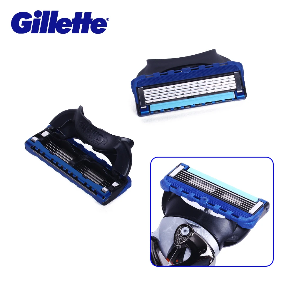 Online Gillette Fusion Blades Flexball Pisau Cukur Pria Shaving Razor Pisau Alat Cukur Pisau 2 Pcs Pisau