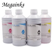 4 бутылки 1000 мл заправка сублимационных чернил для Roland для Mimaki Mutoh струйный принтер термопечать черные чернила DX5 печатающая головка