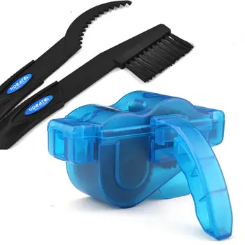 Cycling Bike Bicycle Chain Wheel Wash Cleaner Tool Cleaning Brushes Scrubber Set Clean Repair tools