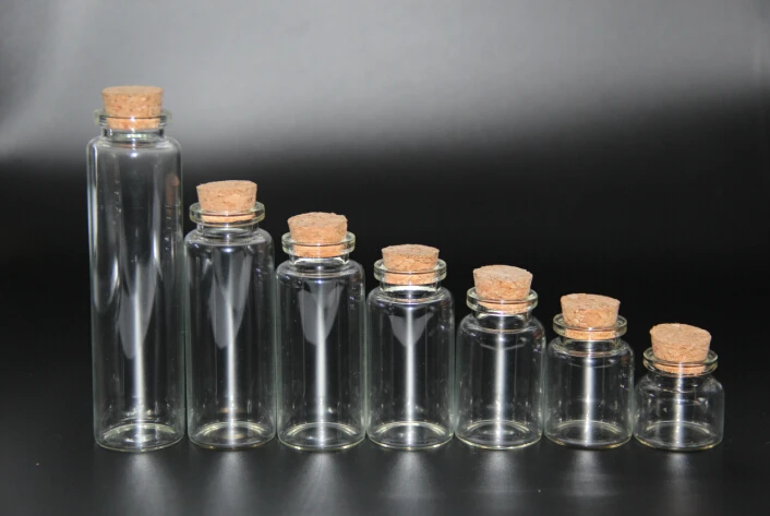 10 шт. стеклянные бутылки с пробкой|bottle with|bottle with corkbottle glass |