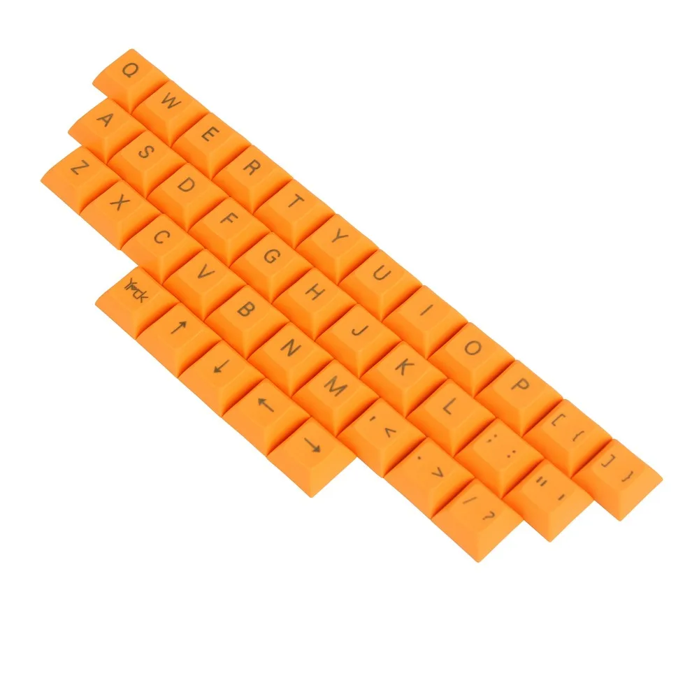 Бесплатная Доставка Оптом YMDK верхняя печать DSA 37 ключ Keycap Keyset 1 4 мм PBT для MX