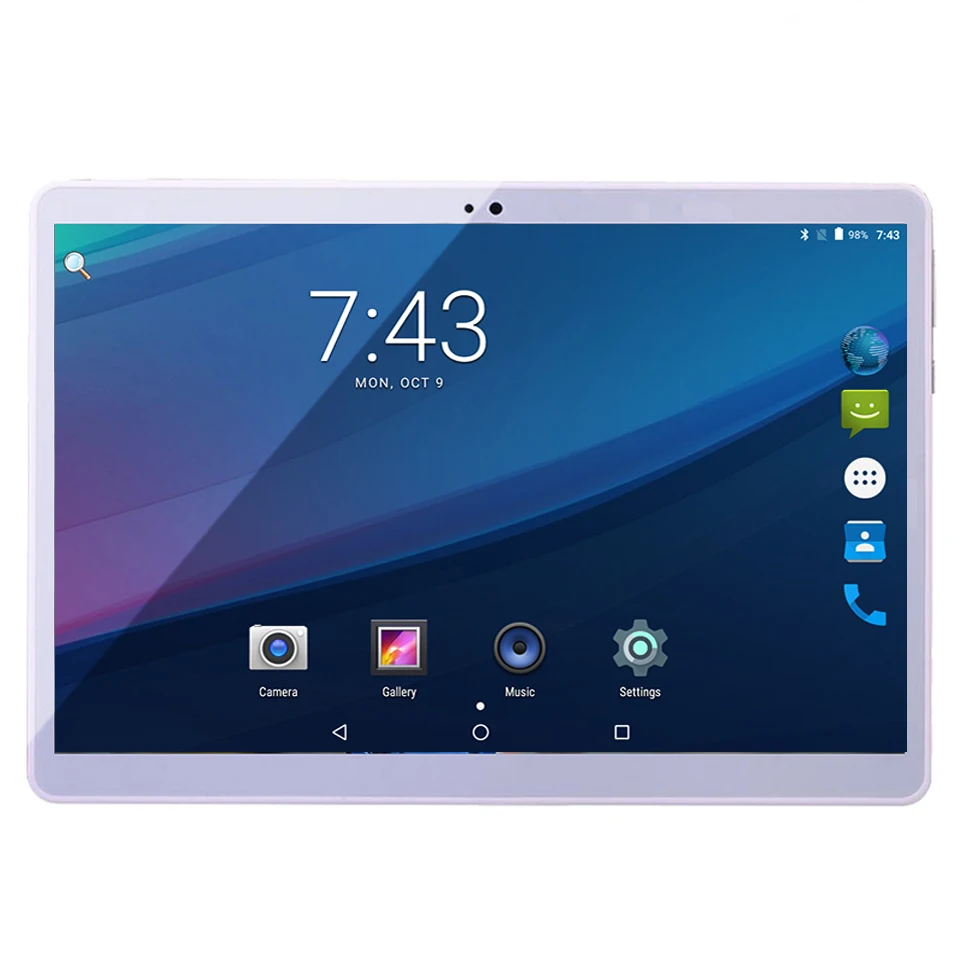 Free Shipping Smart tablets android tablet pc 10.1 inch Android 7.0 Octa Core gps tablet netbook Rom 32GB 1920*1200 IPS