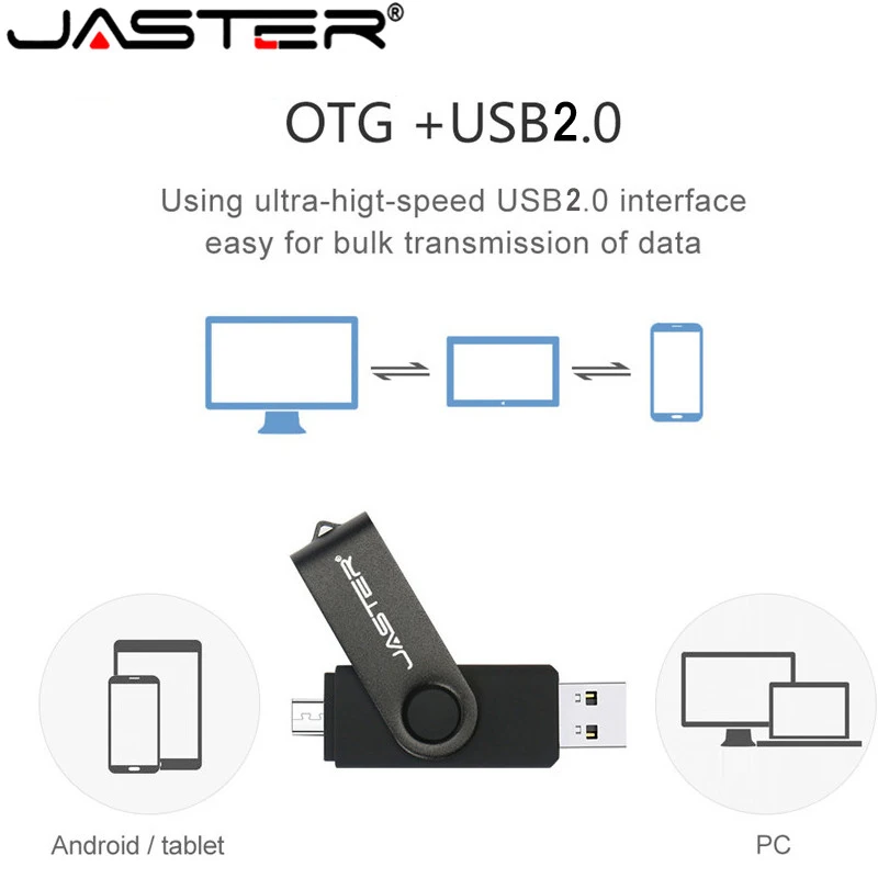 JASTER продвижение реальная емкость пластик 8 цветов вращение Внешняя память USB 2 0 4