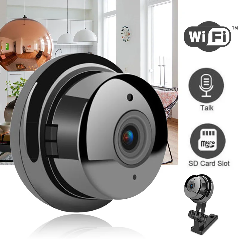 Mayitr 1pc Mini Full HD 1080P Camera E06-2 Professional Wireless Wifi Home Security IP Camera Monitor Night Vision Camcorders