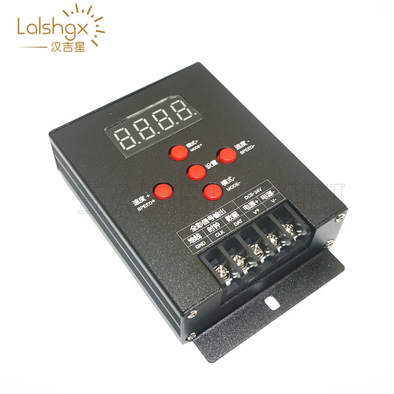 

T-500 Full color Intelligent SPI TTL LED RGB Controller Magic Dream Color For WS2811 WS2801 6803 ws2812 RGB LED Strip Light Tape