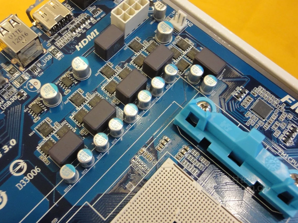 Материнская плата Gigabyte 100% оригинальная десктопная материнская DDR3 стандартная FM1