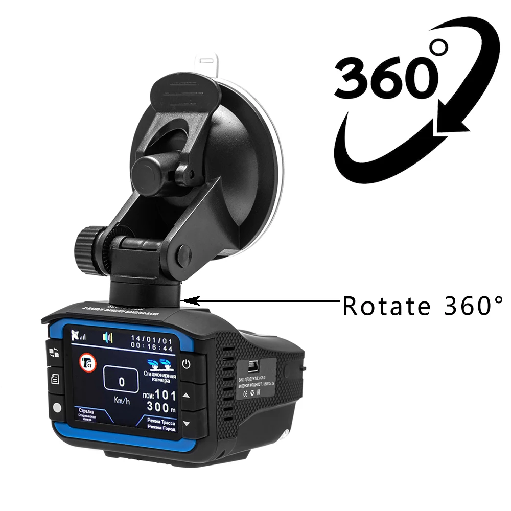 

Auto 3 In 1 Dash Cam Car DVR Radar Detector GPS Tracker Driving Recorder Russian Anti Radar Dash Cam DVR Video Registrator