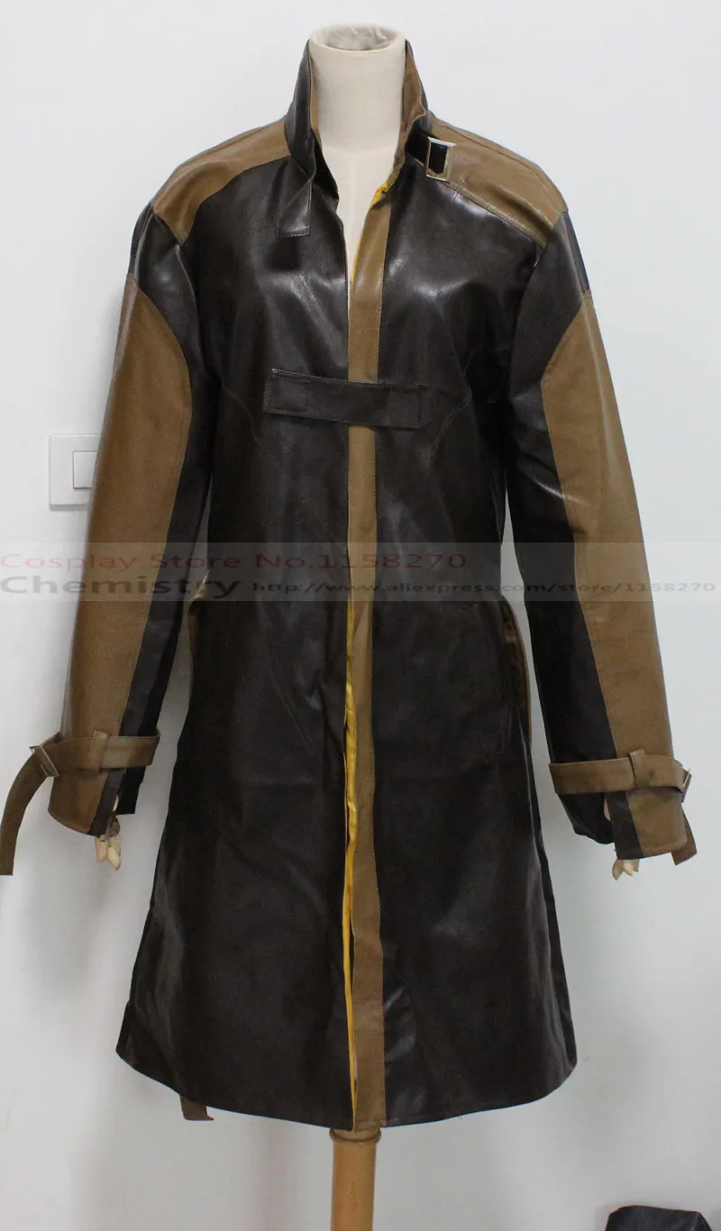 Часы собак Aiden Pearce Coat Cosplay Костюм-Тренч | Тематическая одежда и униформа