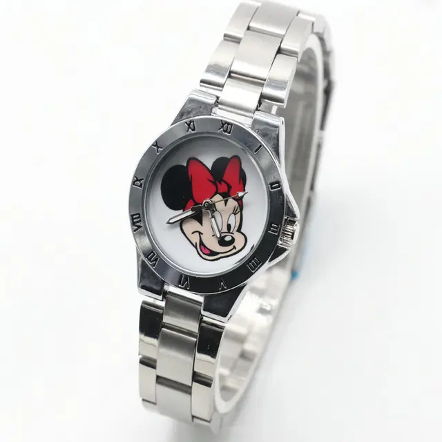 2018 New Fashion Minnie Watches Women dress steel band Girl Cute wristwatches 20 2018 New Fashion Minnie Watches Women dress steel band Girl Cute wristwatches 20
