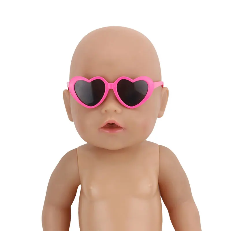 Новые очки подходят для кукол 43 см Детские аксессуары Reborn - Цвет: 15