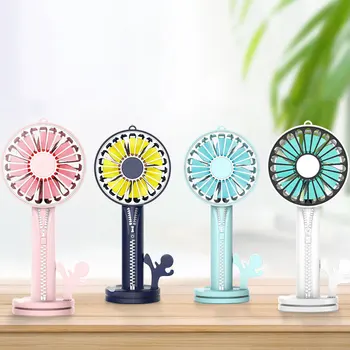 

Mini Fan Portable Handheld Fan Air Cooler with USB Rechargeable 2000mAh Battery For Outdoor